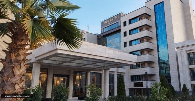 نمای هتل میثاق ملل مشهد